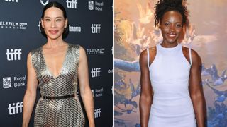 Lucy Liu and Luita Nyong'o have cool skin tones