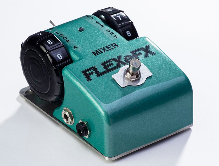 FLEXeFX Introduces Guitar Effect Pedals with Foot Wheels for RealTime