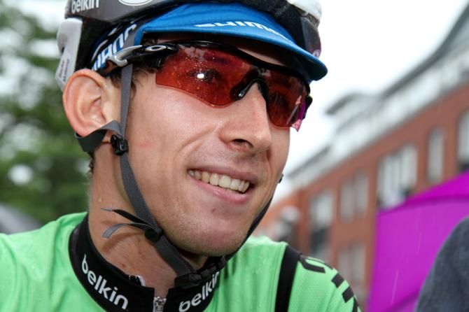 Bauke Mollema (Belkin) at the Profronde van Surhuisterveen criterium