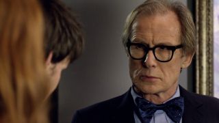 Bill Nighy talking to The Doctor on Doctor Who.