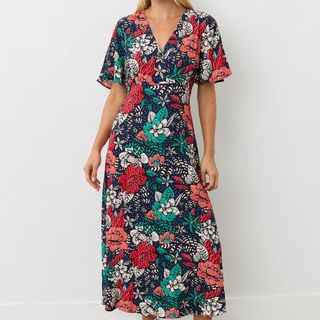 Finery London Floral Tea Dress