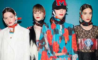 MSGM’s Massimo Giorgetti uses an eclectic range of influences for inspiration, and for his A/W 2017 women’s collection, the designer delved into David Lynch’s Twin Peaks.