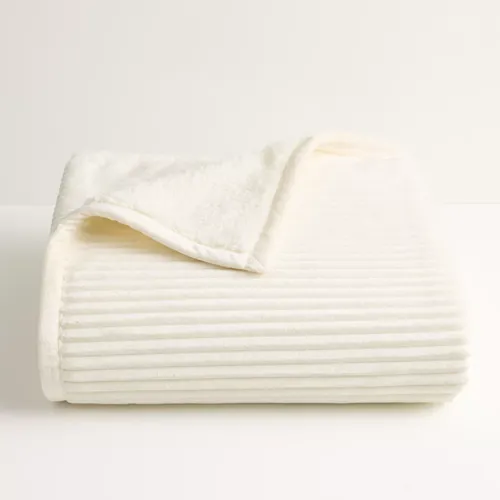 Solid Sherpa Throw Blanket