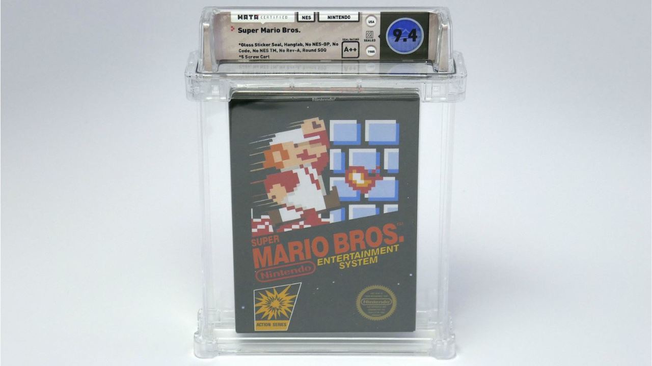 Copy of Super Mario Bros. Becomes Most Expensive Video Game