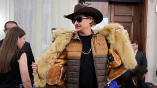 Alternative Halftime Show headliner Kid Rock at a subcommittee hearing with the Senate Committee on Commerce, Science, and Transportation in the Russell Senate Office Building on January 28, 2026 in Washington, DC.