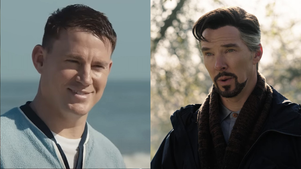 Channing Tatum in Fly Me To The Moon/benedict Cumberbatch in Doctor Strange in the Multiverse of Madness