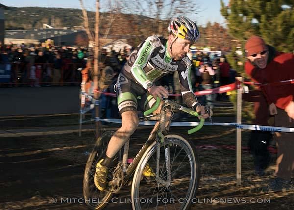 Timothy Johnson (Cannondale/cyclocrossworld.com) starts his final lap