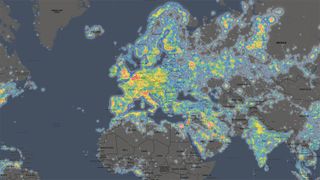 Light Pollution Map