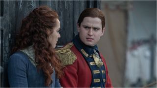 Charles Vandervaart as William and Sylvia Presente in Outlander Season 7x14