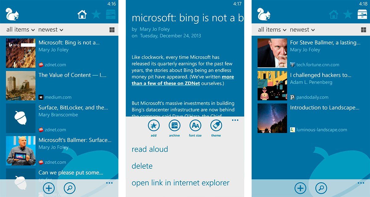 Squirrel is a stellar new Pocket app for Windows Phone 8 Windows Central