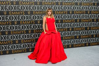 Suki Waterhouse attends the 75th Primetime Emmy Awards at Peacock Theater on January 15, 2024 in Los Angeles, California.