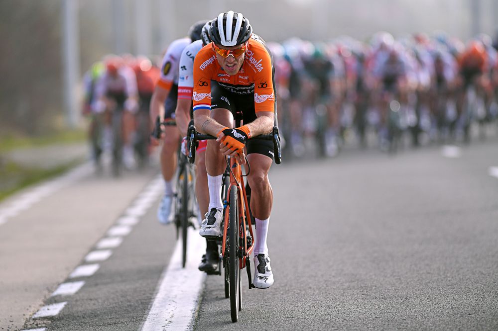 Lars Boom (Roompot-Charles) in action during the 9th Bredene Koksijde Classic