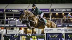 Denis Lynch on Cristello in Nations Cup Final