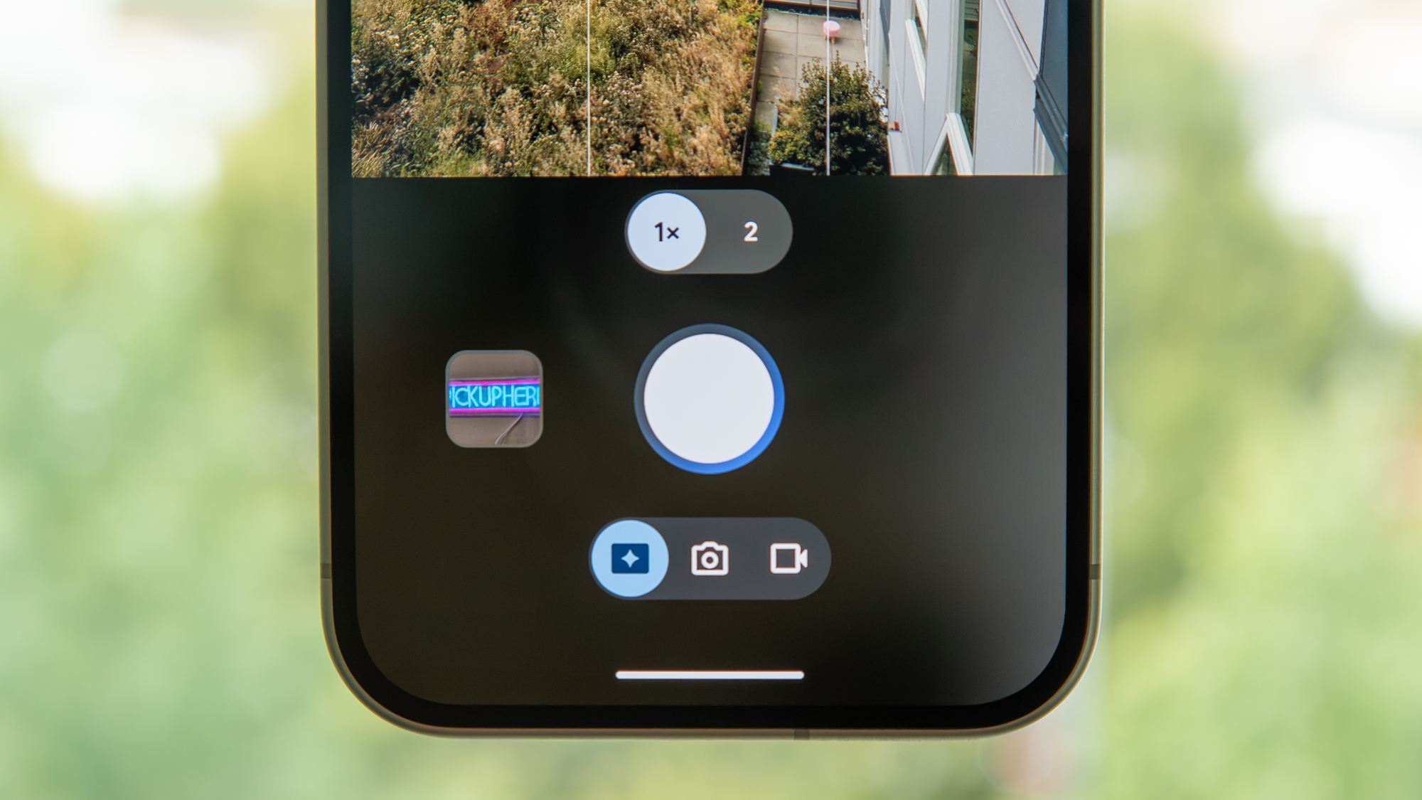 Magic Capture button on the Pixel 11