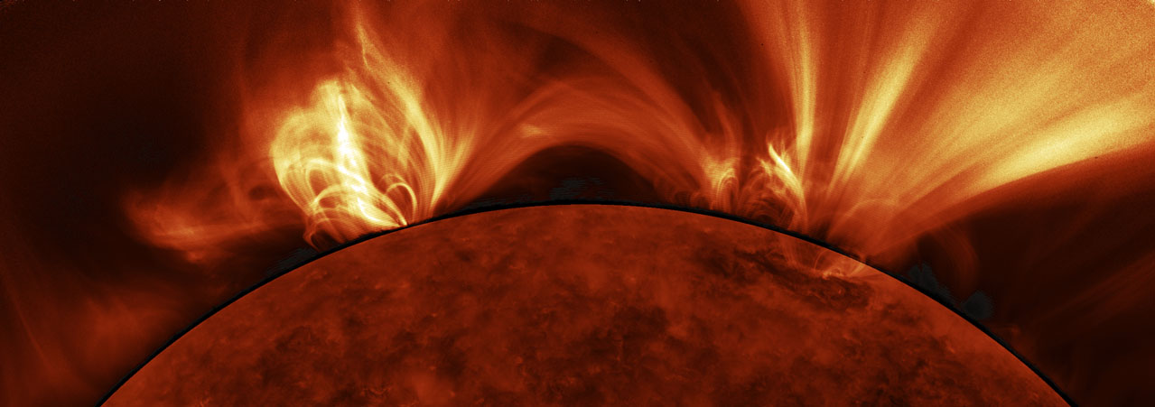 This zoomed-in image shows how the Sun&#039;s magnetic field shapes hot coronal plasma. Photos like this highlight the ever-changing connections between gas captured by the Sun&#039;s magnetic field and gas escaping into interplanetary space.