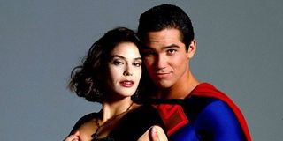 Teri Hatcher as Lois Lane and Dean Cain as Superman