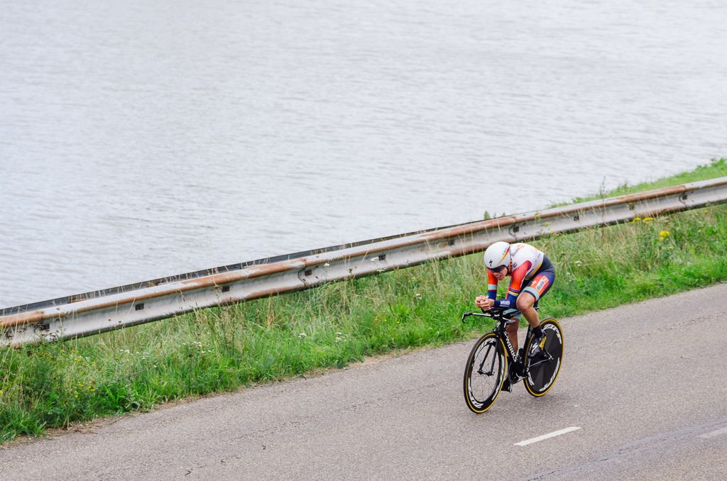Ellen van Dijk in action