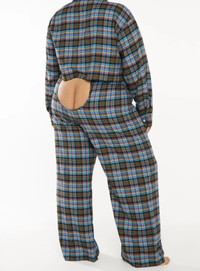 Savage x Fenty, Tied Up Tartan Open-Back PJ Pant, $49.95 (or only $19.98 with the VIP offer!)