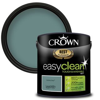 tin of Crown paint easyclean 