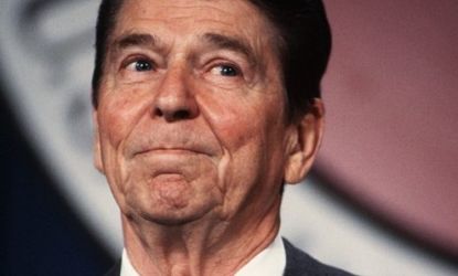 In 1985, President Ronald Reagan gave a speech calling for the wealthy to pay their fair share in taxes, and sounded an awful lot like President Obama stumping for his own tax plan today.