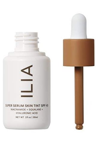 ilia natural super serum skin tint spf 40 non toxic, vegan, cruelty free, clean makeup dominica st 14