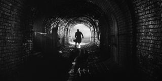 Scene of a dark alley from The Third Man