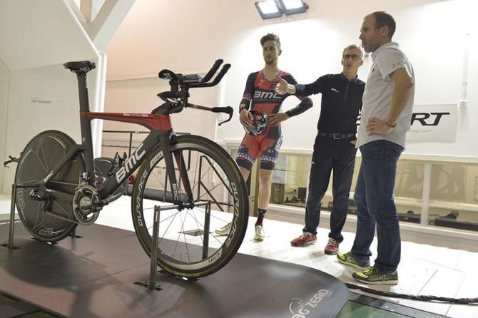 Phinney, Peiper and Smart consult in the tunnel