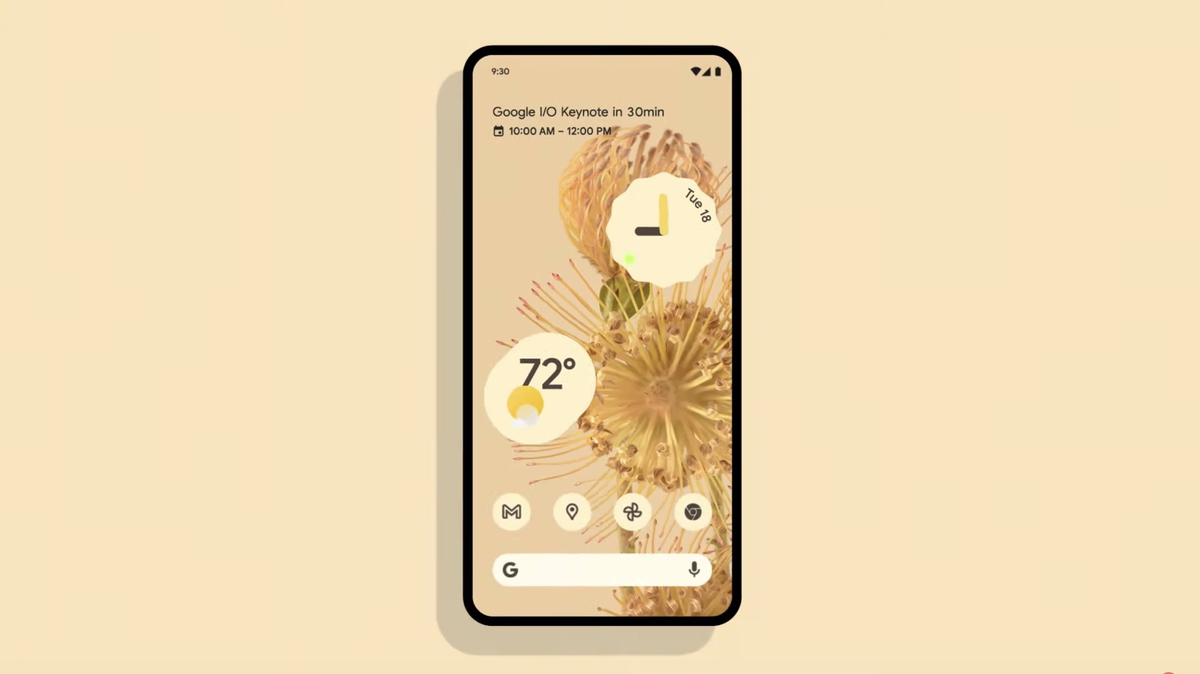 Google IO 2021 Android 12