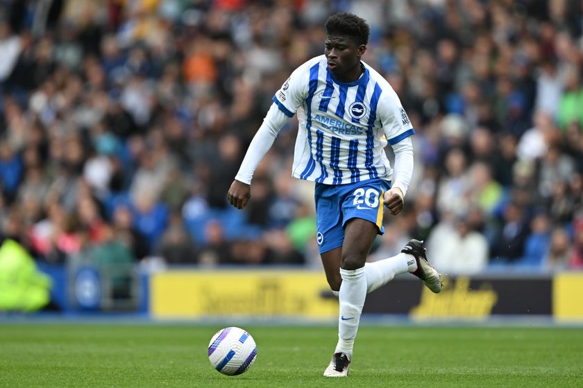 Brighton and Hove Albion midfielder Carlos Baleba is wanted by Manchester United