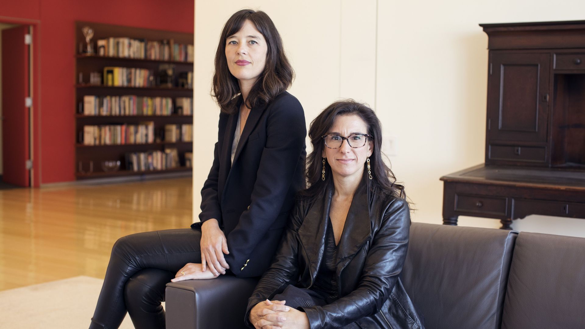 New York Times reporters Jodi Kantor and Megan Twohey