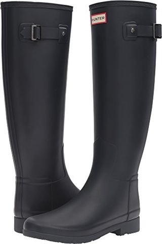 Hunter Women's Original Refined Wellington Boots, Red (navy), 5 Uk