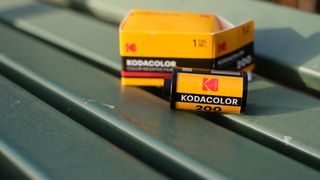 Photograph of Kodak Kodacolor 200 film canister