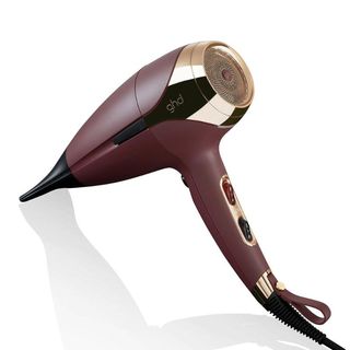 GHD Helios hair dryer in a plum color for the best ghd deals.
