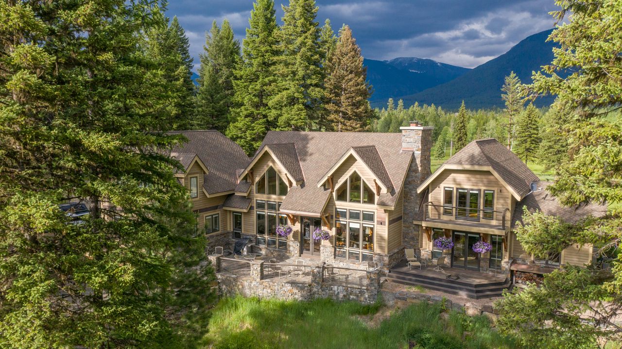 A home in Montana.