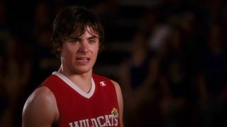 Zac Efron during Now Or Never in High School Musical 3.