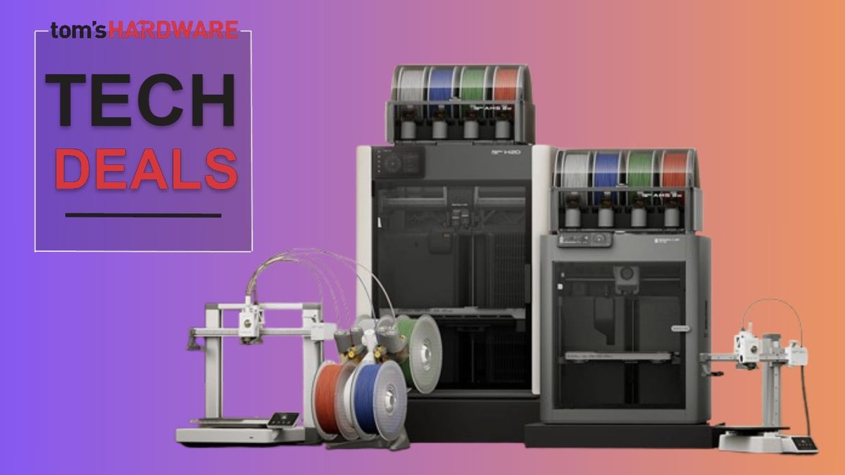 Save up to £200 on a 3D printer in Bambu Lab's UK Black Friday sale — massive savings on 3D printers and accessories