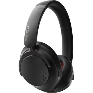 1More SonoFlow headphones in black render.