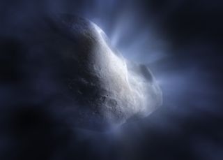 NASA Comet artist illustration