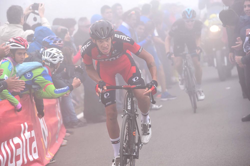 Alessandro De Marchi (BMC) was too good for the rest of the break on stage 14 of the Vuelta a Espana