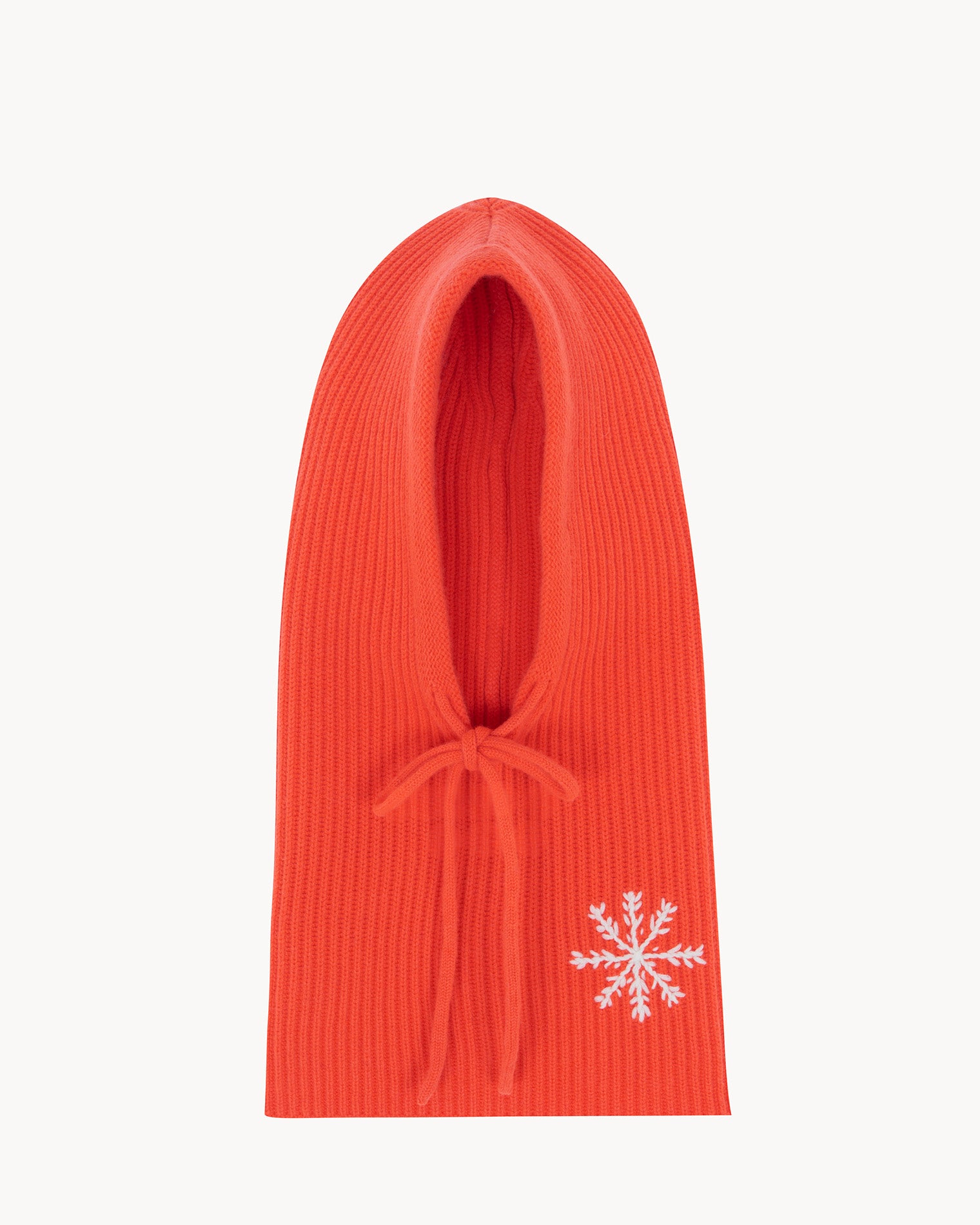 Balaclava Sybel Snowflake Hibiscus Orange - Tu