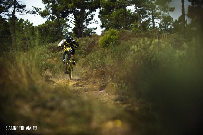 A rider in action during day 6 at the 2013 Trans-Provence