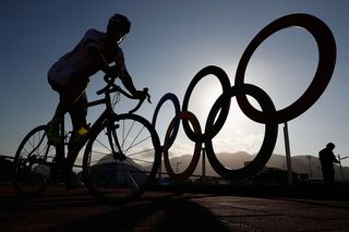 Cyclists prepare for the 2016 Olympic Games in Rio