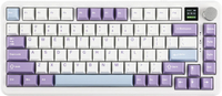 Ajazz AK820 MAX HE | Hall Effect | Wireless | Rapid fast | 75% keyboard | $99.99 $75.99 at Amazon (save $24)