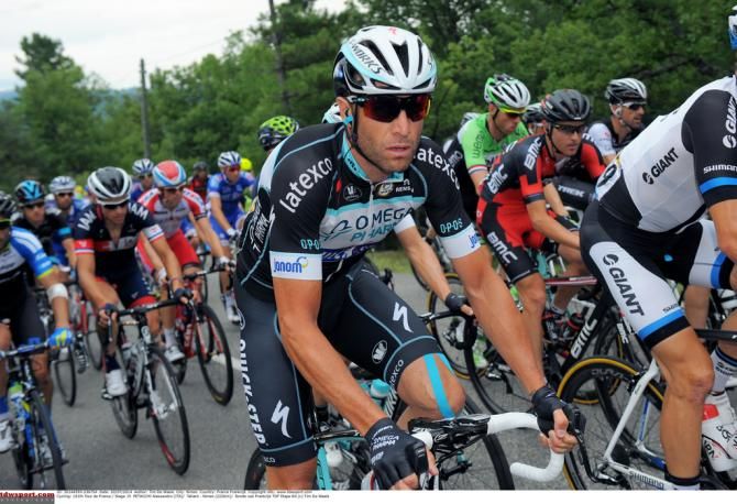 Ale Jet gives Tim de Waele a look but no smile