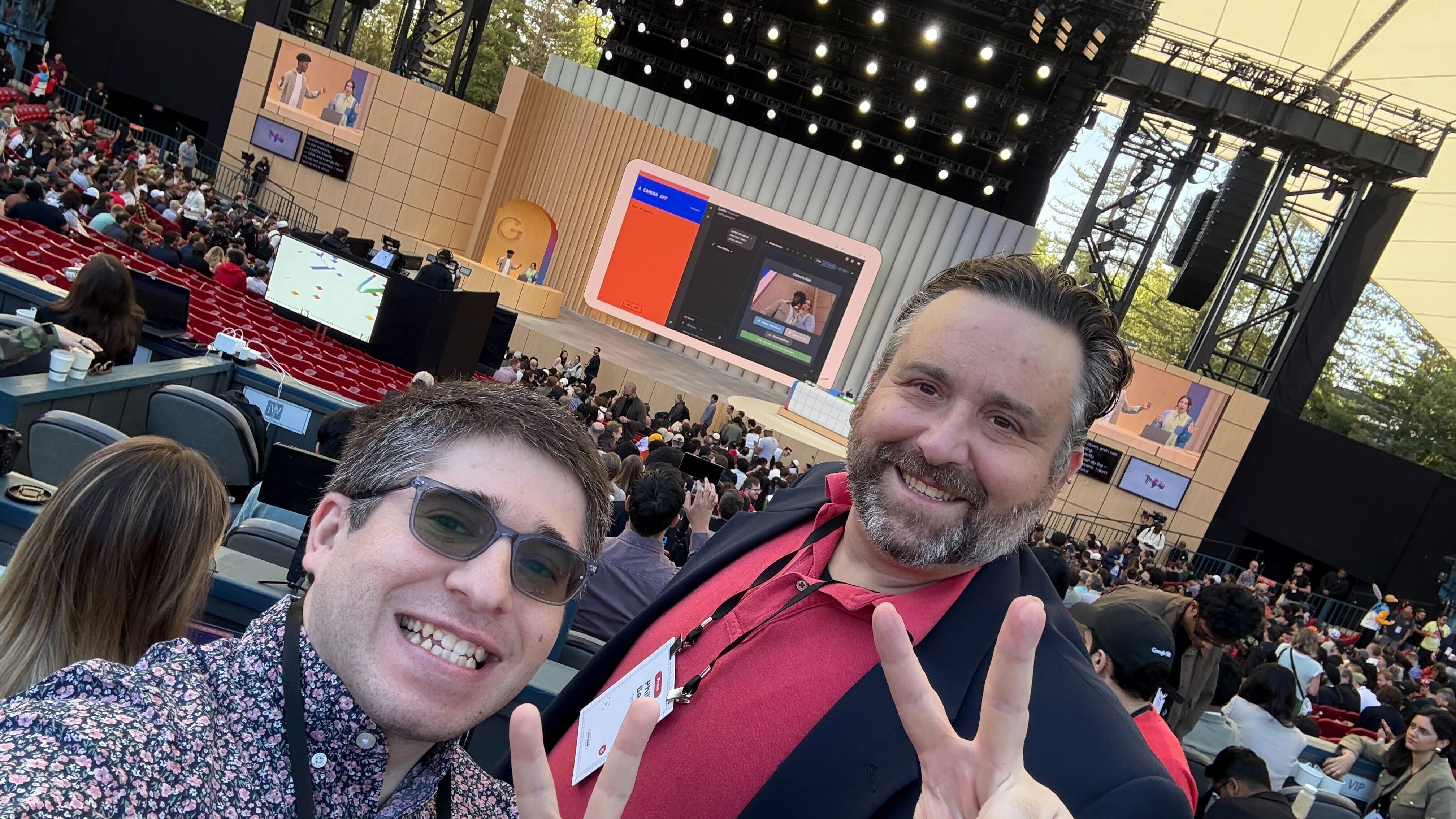 Google IO 2025 Jacob Krol and Phil Berne