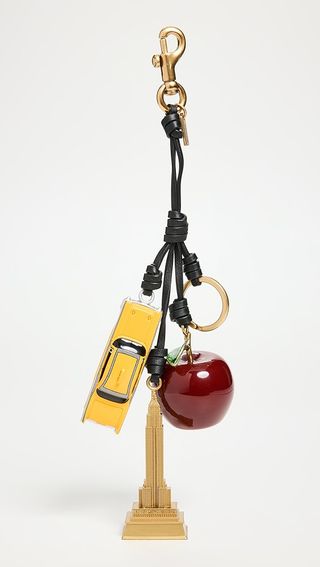 Coach Small New York Cluster Bag Charm Keychain