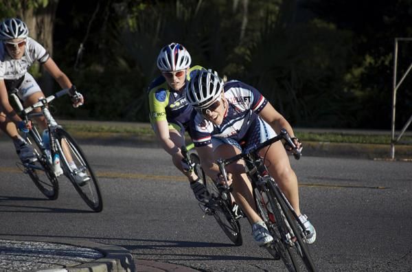 Kacey Manderfield (Cycle Loft) in action in Walterboro.