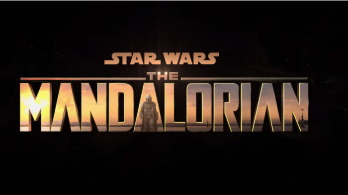 The Mandalorian cover art text