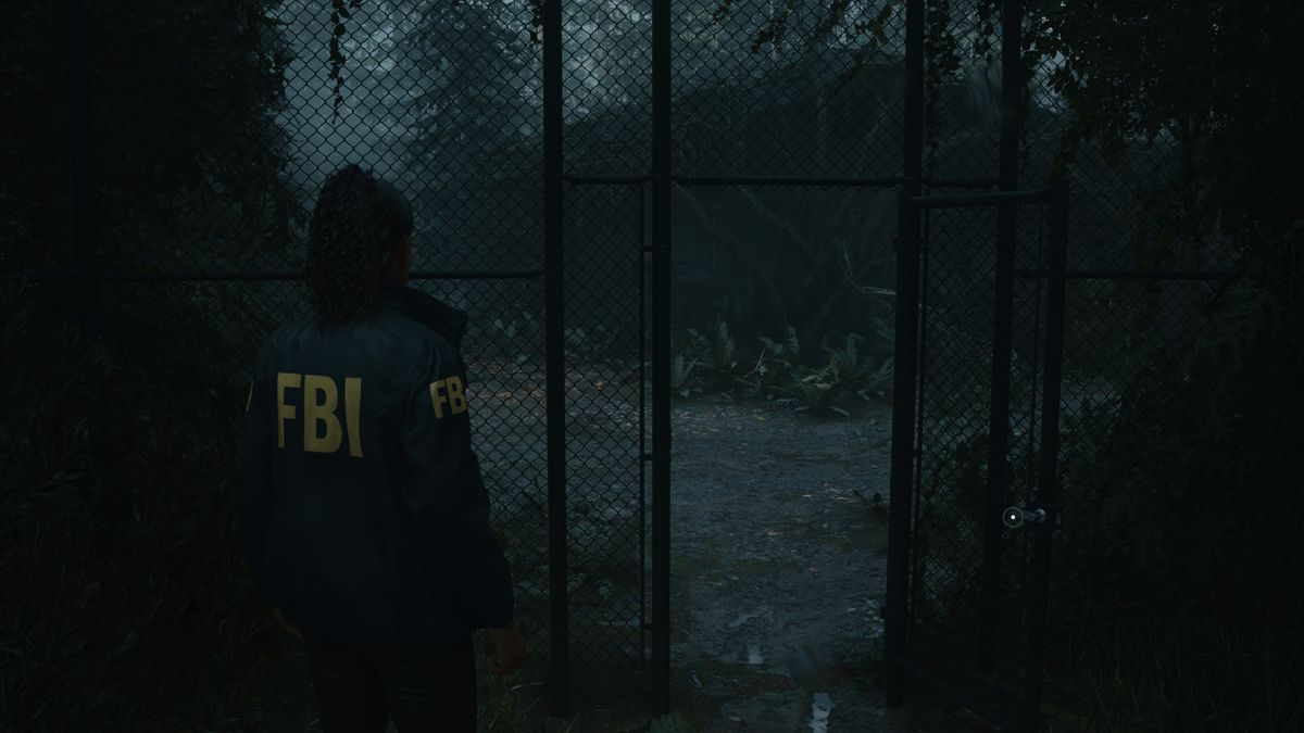 Alan Wake 2 image fidelity comparison screenshots
