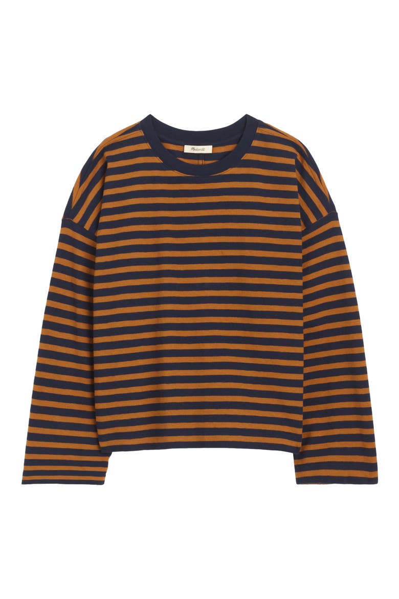 Easy Stripe Long Sleeve Top
